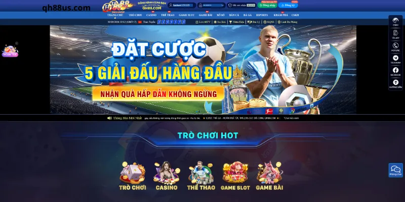 Tổng quan về thương hiệu nhà cái uy tín QH88